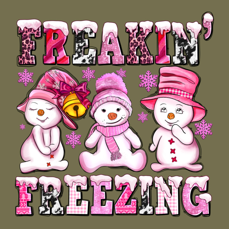 Freaking Freezing With Snowmans Vintage Hoodie by AdoDesignShop | Teevron