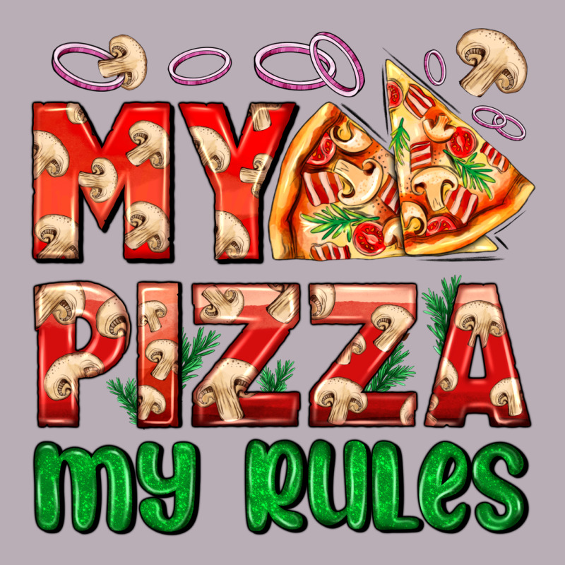 My Pizza  My Rules Vintage Tee by AdoDesignShop | Teevron