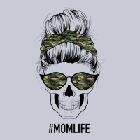 Camouflage Pattern Mom Skull Heavyweight Hoodie | Teevron