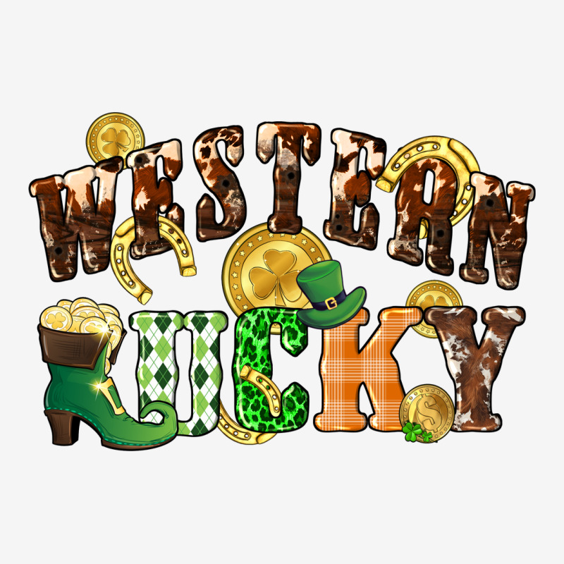 Western Lucky St. Patrick's Day Urban Hoodie by CowGirlArtShop | Teevron