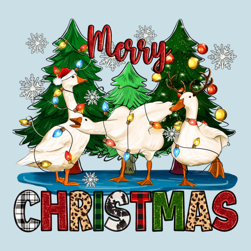 Merry Christmas Duck Ladies Tee by Zillion Design Studio | Teevron