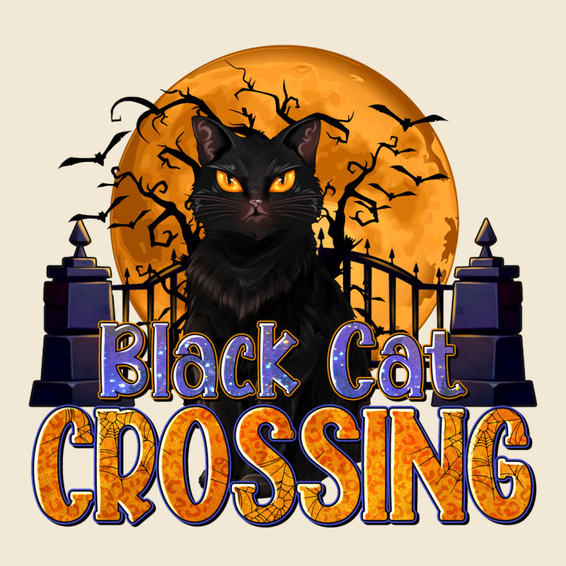 Black Cat Crossing Premium Tee by texasbilliewilder | Teevron