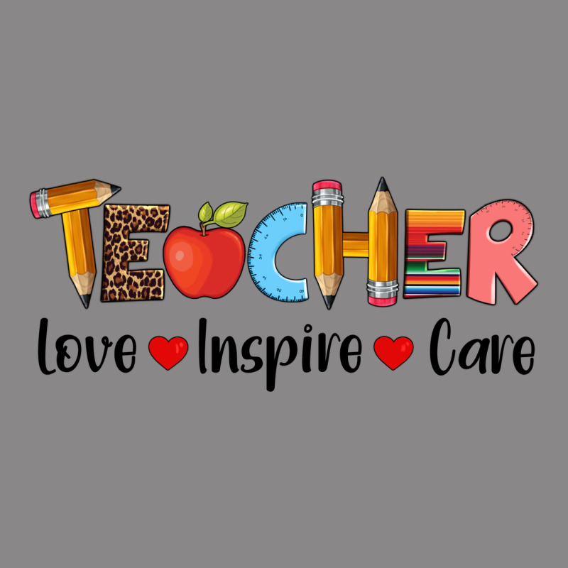 Teacher Love Inspıre Care Wıth  And Pen Vintage Tee by Artiststas | Teevron