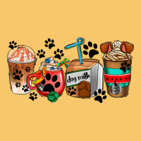 Dogs Coffee Cups Vintage Hoodie | Teevron
