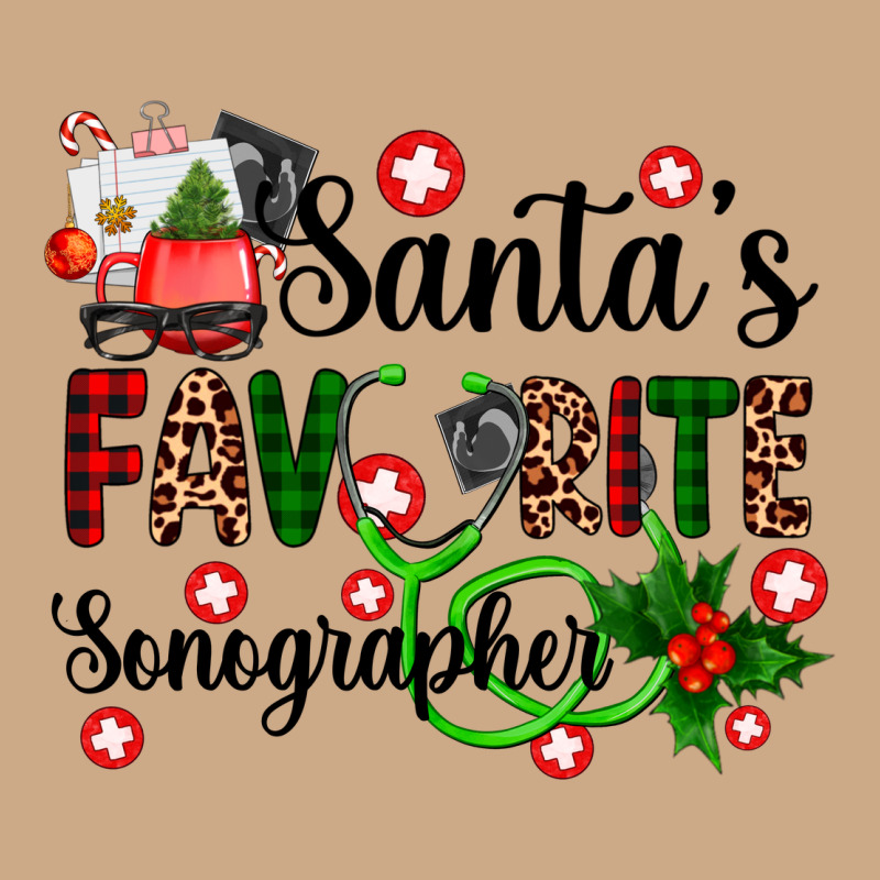 Santa's Favorite Sonographer Vintage Hoodie by AdoDesignShop | Teevron