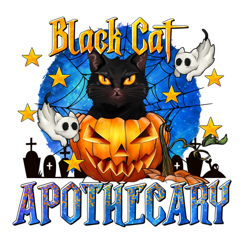 Black Cat Apothecary Premium Tee by texasbilliewilder | Teevron