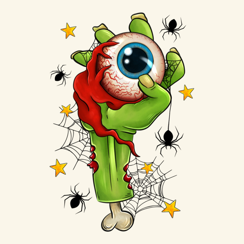 Zombie Hand With Eyeball Premium Hoodie by texasbilliewilder | Teevron