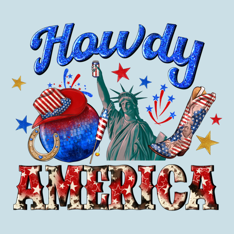 Howdy America Western Ladies Tee by texasbilliewilder | Teevron
