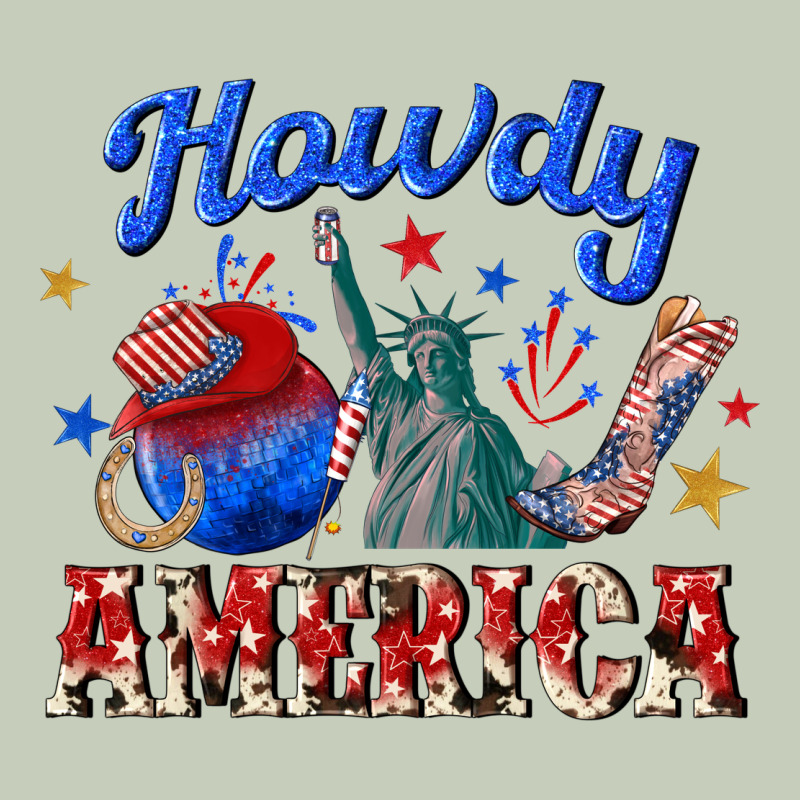 Howdy America Western Ladies Tee by texasbilliewilder | Teevron