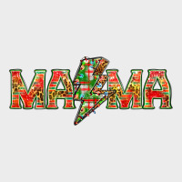 Mama Christmas Lightning Bolt Mother's Day Urban Hoodie | Teevron