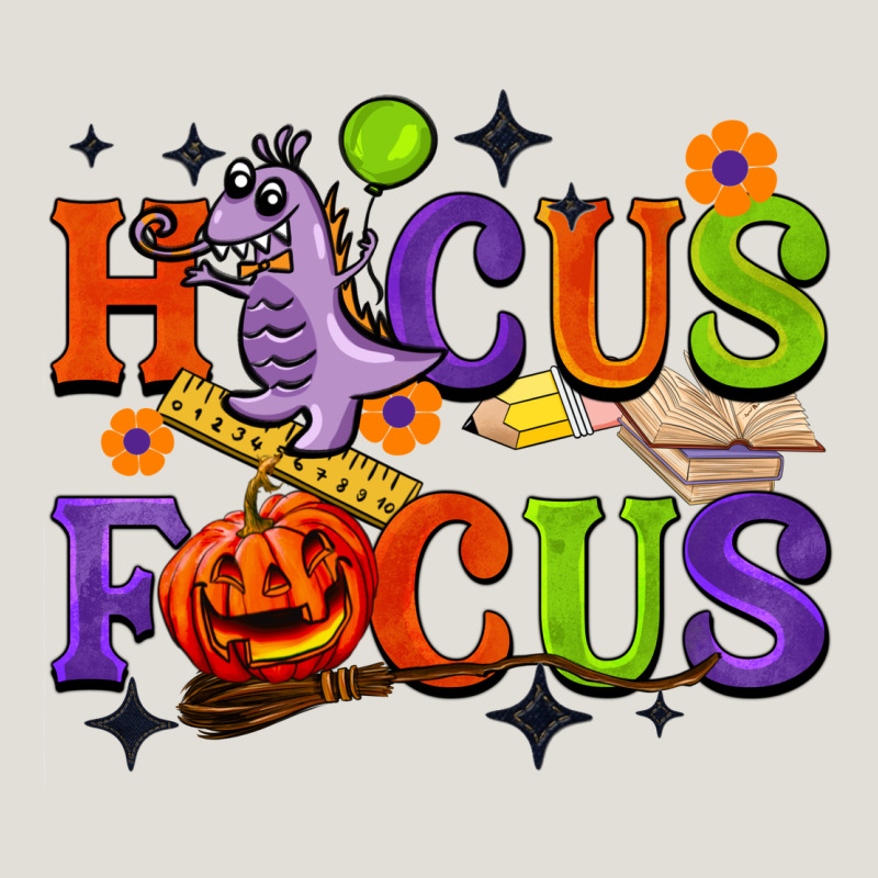 Hocus Focus Halloween Teacher Heavy Core Tee by BarkalooDesign | Teevron