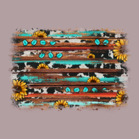 Sunflower Gemstone Background Vintage Hoodie | Teevron