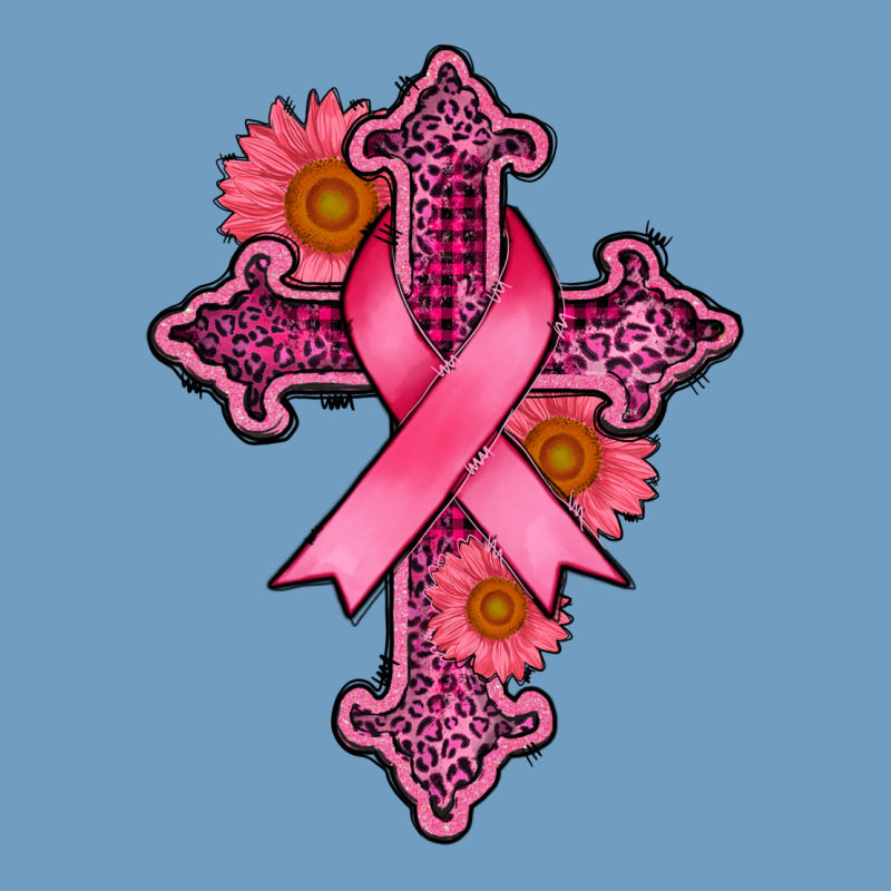 Breast Cancer Cross Urban Heavy Tee by AdoDesignShop | Teevron