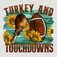 Turkey And Touchdowns Classic Tee | Teevron