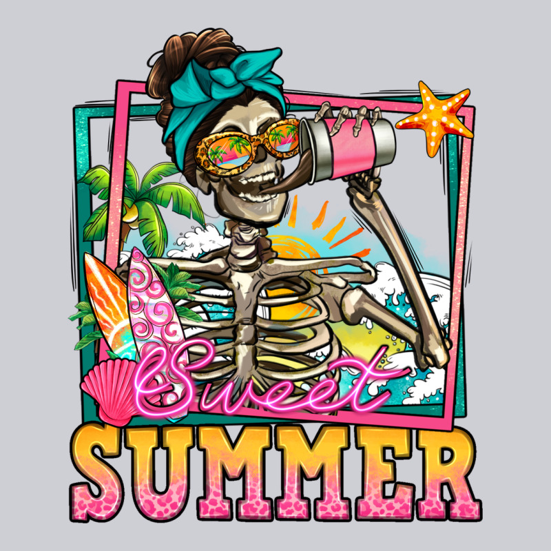 Sweet Summer Skeleton Heavyweight Sweatshirt by Jasminsmagicworld | Teevron