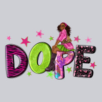 Dope With Afro Black Woman Heavyweight Sweatshirt | Teevron