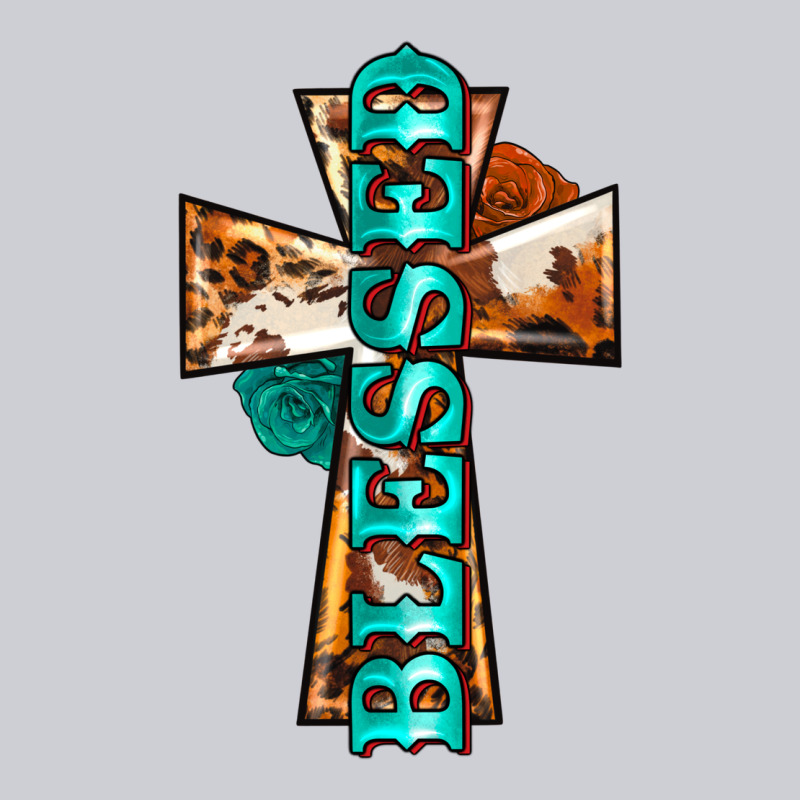 Blessed Cross Heavyweight Sweatshirt by BarkalooDesign | Teevron