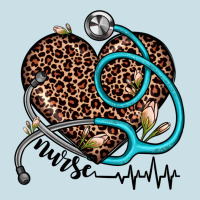 Nurse Leopard Heart Ladies Tee | Teevron