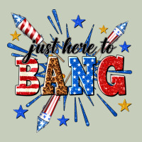 Just Here To Bang Ladies Tee | Teevron