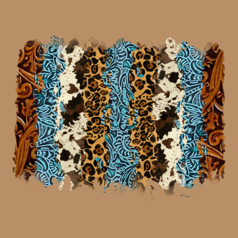 Tool Leather Leopard Cowhide Backround Vintage Hoodie by RanaPortraitStore | Teevron
