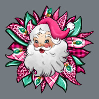 Pink Christmas Santa Claus Sunflower Heavyweight Sweatshirt | Teevron