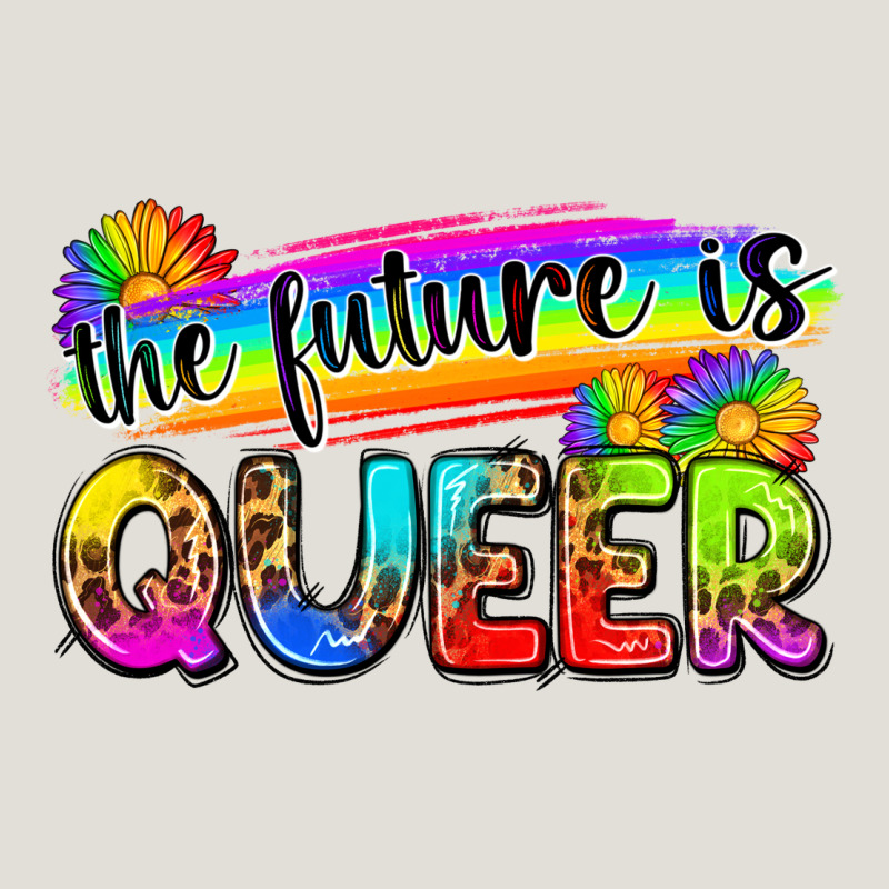 The Future Is Queer Heavy Core Tee by Zillion Design Studio | Teevron