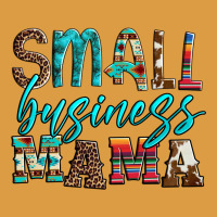 Small Business Mama Leopard Turquoise Aztec Serape Cowhide Urban Heavy Tee | Teevron