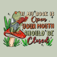 If My Book Is Open Your Mouth Should Be Closed Malia Long Sleeve Tee | Teevron