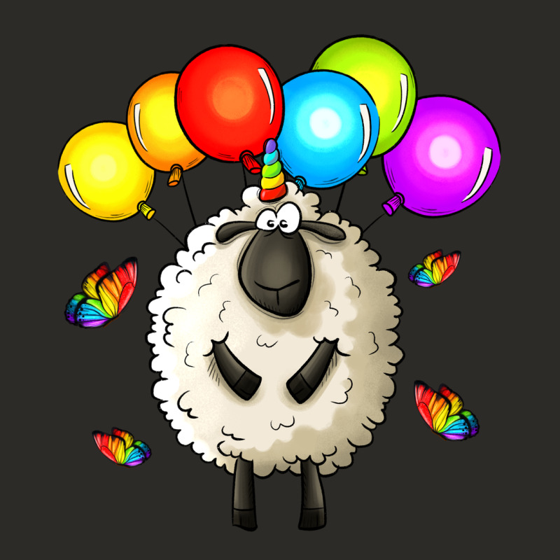 Rainbow Sheep Heavy Core Tee by Zillion Design Studio | Teevron