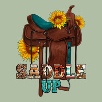 Saddle Up Cowboy Western Sunflowers Urban Heavy Tee | Teevron
