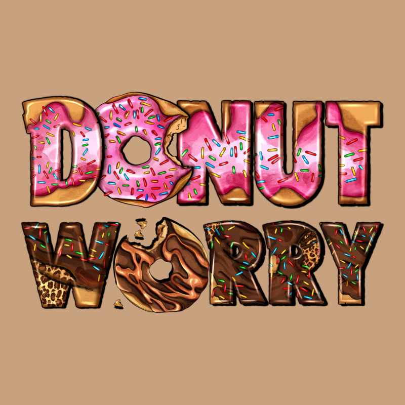 Donut Worry With Donut Vintage Tee by AdoDesignShop | Teevron