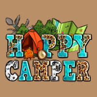 Happy Camper With Trees And Map Vintage Hoodie | Teevron