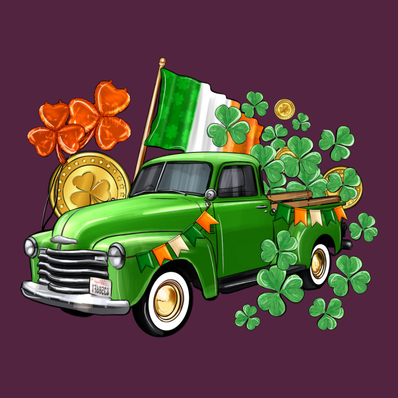 Western St. Patrick's Day Truck Urban Hoodie by CowGirlArtShop | Teevron