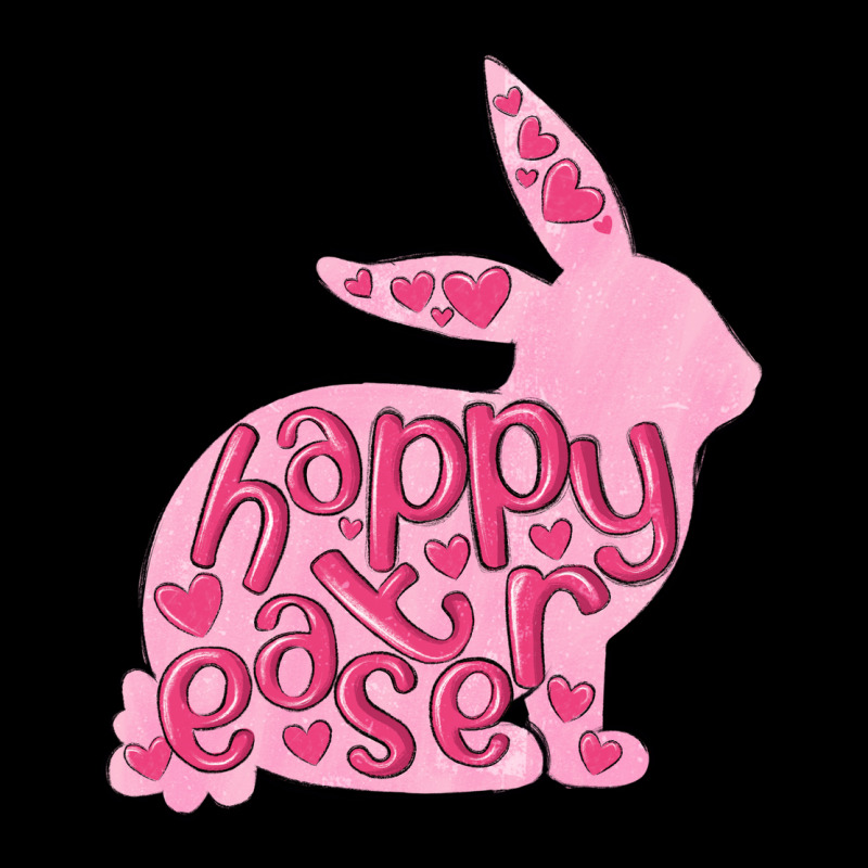 Happy Easter Rabbit Long Sleeve Tee by MaliasSmallBusiness | Teevron