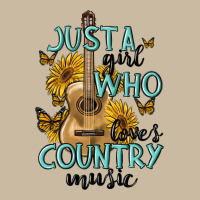Just A Girl Who Loves Country Music Long Sleeve Tee | Teevron