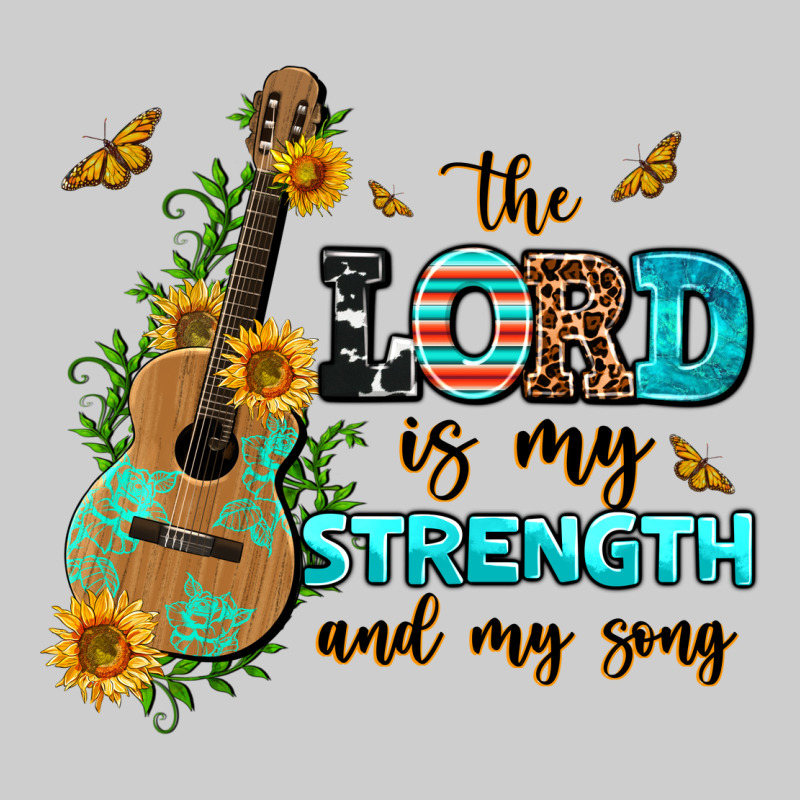 The Lord Is My Strength And My Song Guitar With Su Premium Tee by AdoDesignShop | Teevron