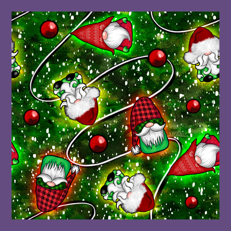 Christmas Gnomes Seamless Pattern Vintage Hoodie by BundleAndBundleShop | Teevron