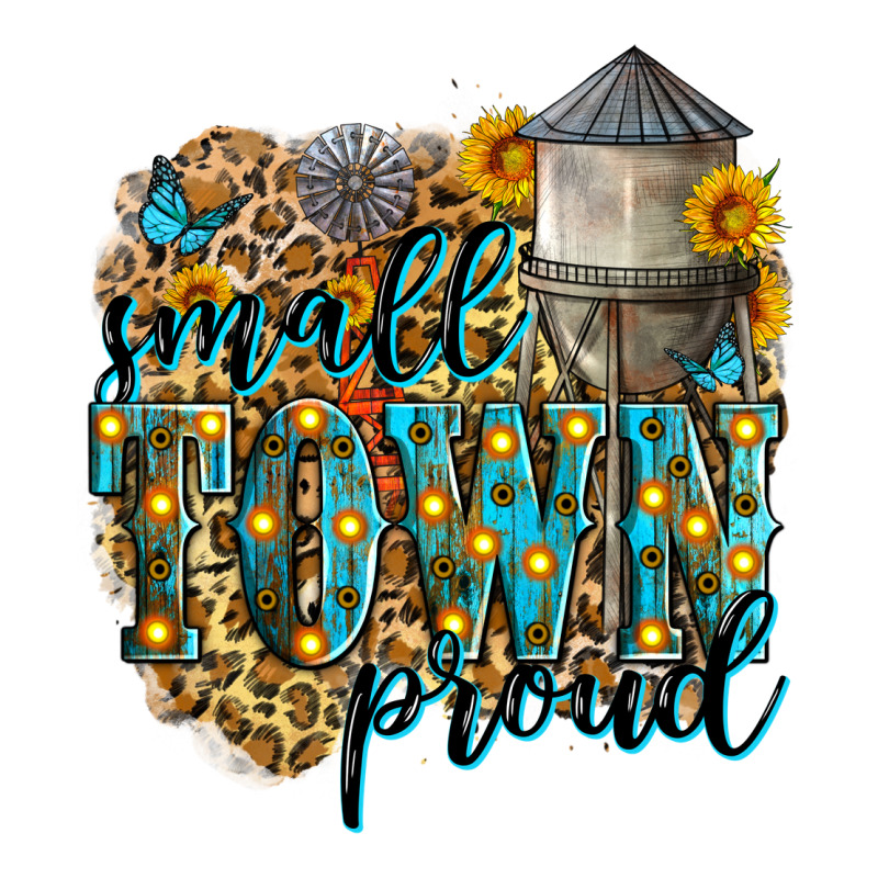Small Town Proud Premium Tee by Zillion Design Studio | Teevron
