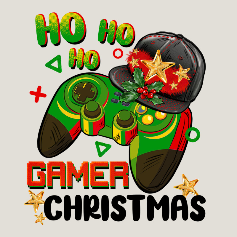 Ho Ho Ho Gamer Christmas Heavy Core Tee by BarkalooDesign | Teevron