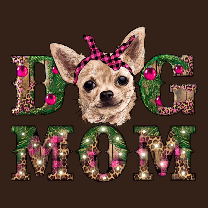 Christmas Dog Mom Chihuahua Heavy Core Tee by RanaPortraitStore | Teevron