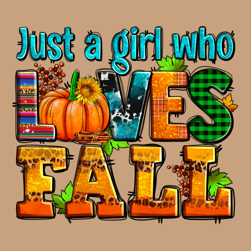 Just A Girl Who Loves Fall Vintage Tee by AdoDesignShop | Teevron
