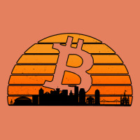 Bitcoin New Orleans Retro Sunset Classic Tee | Teevron