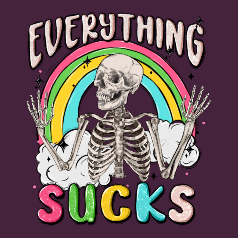 Everything Sucks Long Sleeve Tee by MaliasSmallBusiness | Teevron