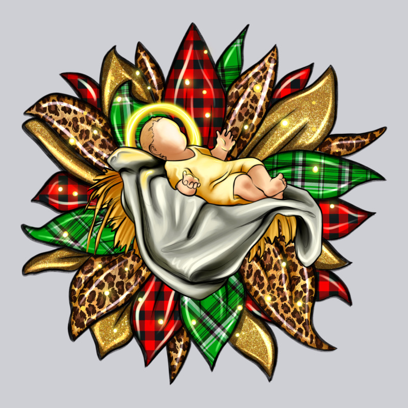 Christmas Baby Jesus Sunflower Heavyweight Sweatshirt by Jasminsmagicworld | Teevron