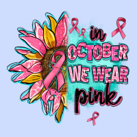 Sunflower In October We Wear Pink Urban Heavy Tee | Teevron