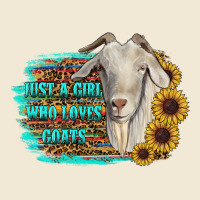 Just A Girl Who Loves Goats Premium Tee | Teevron