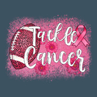 Tackle Cancer Football Leopard Urban Heavy Tee | Teevron