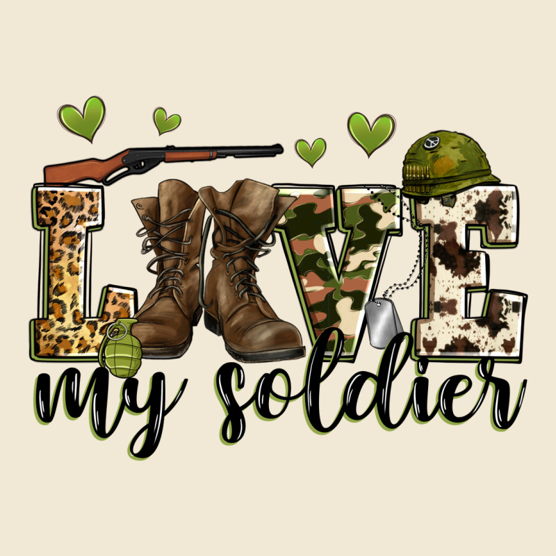 Love My Soldier Premium Tee by Zillion Design Studio | Teevron