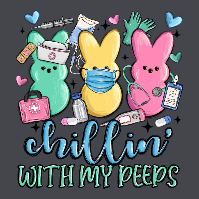 Chillin With My Peeps Long Sleeve Tee by MaliasSmallBusiness | Teevron