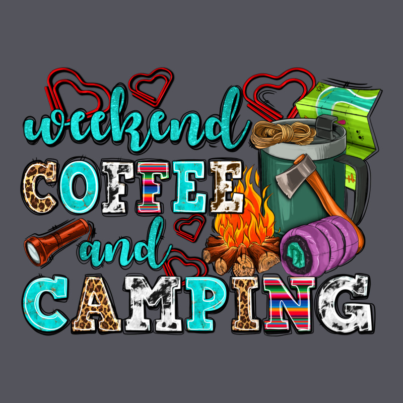 Weekend Coffee And Camping Vintage Hoodie by AdoDesignShop | Teevron